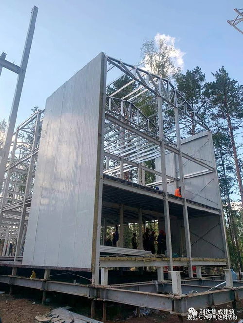 俄罗斯克拉斯诺亚尔斯克钢结构建筑工程营地
